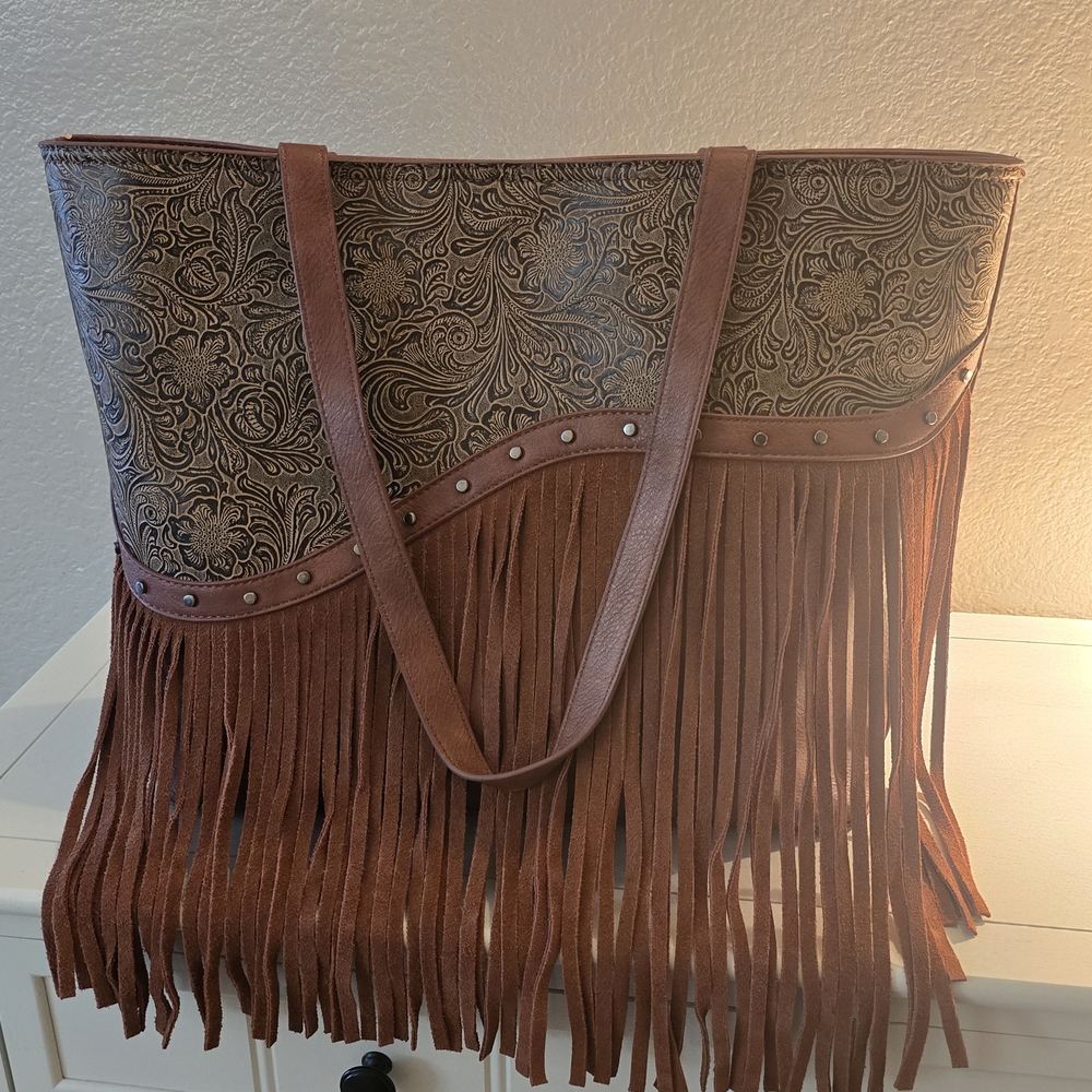 Western Fringe Handbag